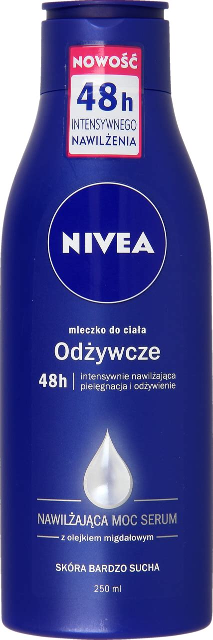 NIVEA Nawilżająca Moc Serum odżywcze mleczko do ciała z olejkiem