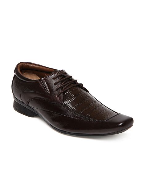 Buy Allen Cooper Men Brown Leather Formal Shoes Formal Shoes For Men 182786 Myntra