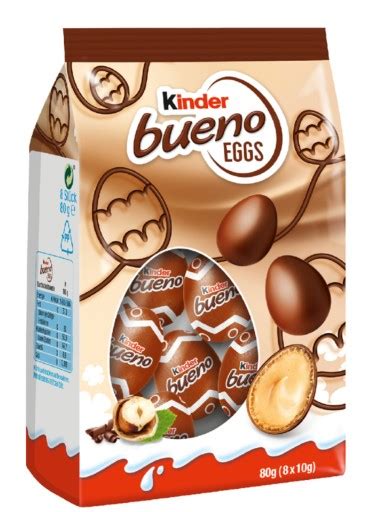 Kinder Bueno Jajeczka Wielkanocne G Czekoladki Nadziane