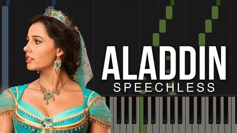 Speechless Aladdin Piano Tutorial Youtube