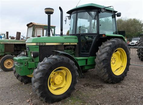 Technical Specifications And Data For John Deere 2850 Tractor