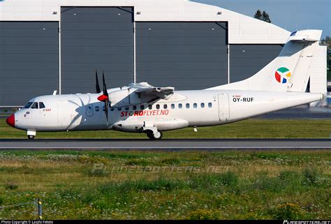 OY RUF Danish Air Transport DAT ATR 42 500 Photo By Laszlo Fekete