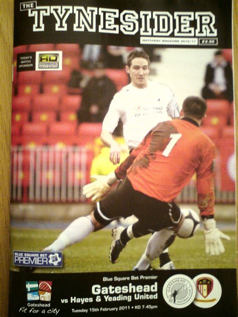 A heed fans view: - Gateshead - 1 - Hayes & Yeading United - 0 Match Report