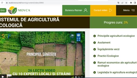 Curs De Instruire Online N Principiile Agriculturii Ecologice Agrotv