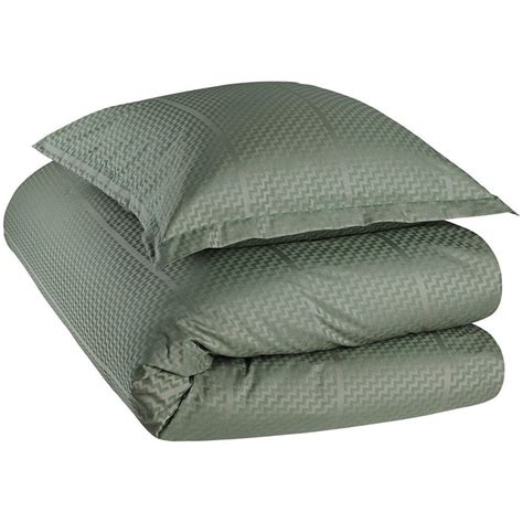 Georg Jensen Damask Dynebetræk TRIPP Fir Green 140x220 cm Sengetøj