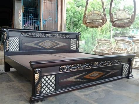 Plywood King Size Wooden Bed Without Storage At Rs In Hyderabad