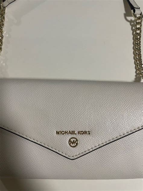 MICHAEL KORS Large Crossgrain Leather Smartphone Convertible Crossbody