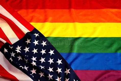 Rainbow Flag Lgbt Movement Stock Image Image Of Lgbt 218759161