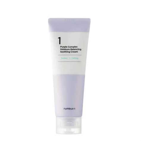 Numbuzin No1 Purple Complex Moisture Balancing Soothing Cream