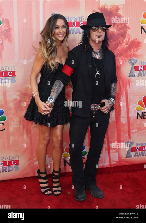 2nd Annual Iheartradio Music Awards Featuring Courtney Bingham Sixx Nikki Sixx Where Los