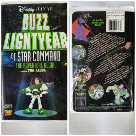 Buzz Lightyear Of Star Command The Adventure Begins Vhs