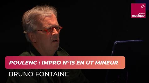 Francis Poulenc Improvisation N En Ut Mineur Youtube