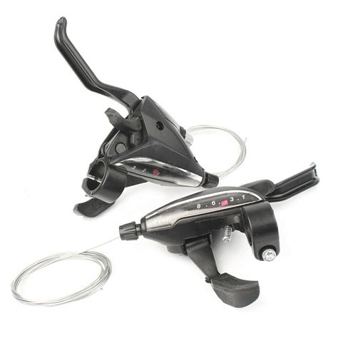 3 8 9 3x8 3x9 Speed Bike Bicycle Gear Shifter V Brake Set Derailleur For St Ef65 Ebay