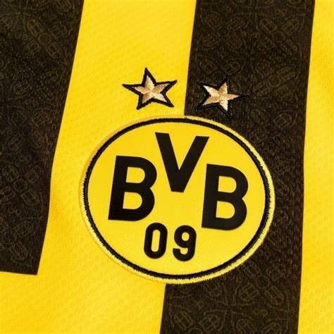 Camisa Borussia Dortmund Home 22 23 Torcedor Puma Masculina Amarelo