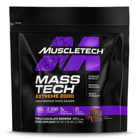 Muscletech Mass Gainer Mass Tech Extreme Muscle Builder Whey