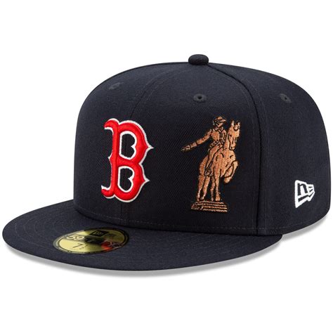 Boston Red Sox New Era Team Describe 59FIFTY Fitted Hat - Navy