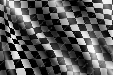 Premium Vector Realistic Racing Checkered Flag Background