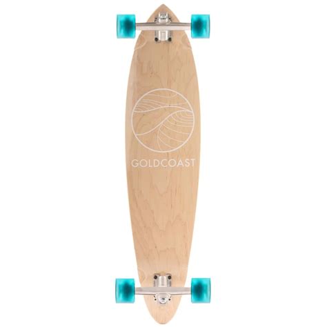 Gold Coast Classic Blond Pintail Longboard Complete Skateboard 3775