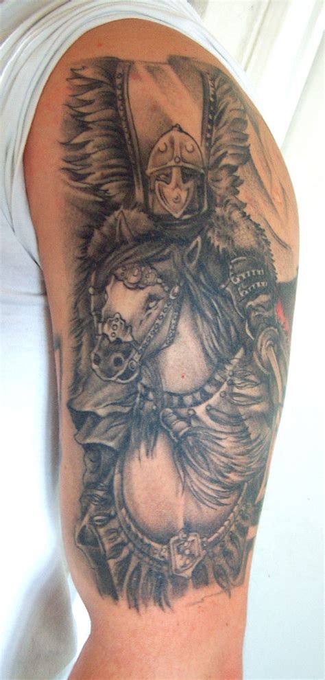 Husar Tattoo Kamil S Tattoo Made By Polish Tattooist Wolf Flickr