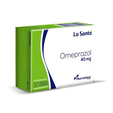 Omeprazol 40mg 30 Capsulas La Sante La Sante