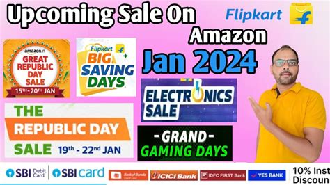 Upcoming Sale On Flipkart Amazon January Republic Day Sale On