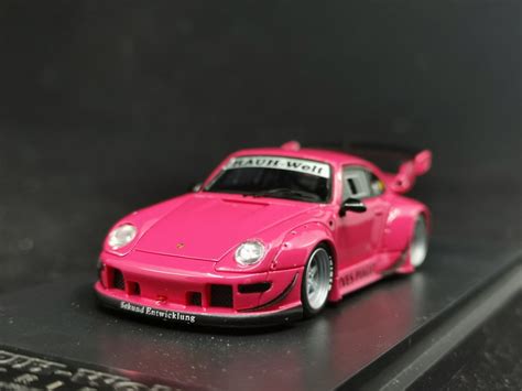 Liberty Walk Rwb Porsche 993 Yves Piaget Pink Dieharddiecast