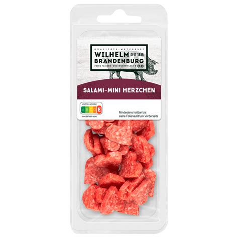 Wilhelm Brandenburg Salami Mini Herzchen 80g Bei REWE Online Bestellen