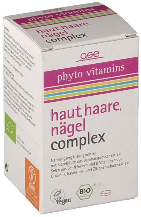 GSE Phyto Vitamins Haut Haare Nägel Complex Bio Tabletten 60 Stk