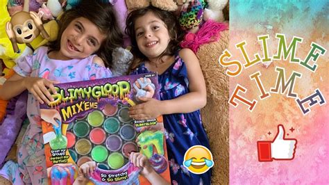 New Slimygloop Mix Ems Slime Pack From Costco 24 Different Colors Youtube