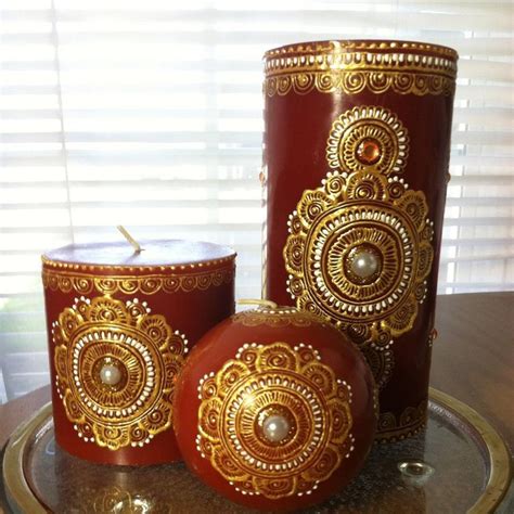 Cinnamon Spice Candles Cinnamon Candles Wax Gold Hennalife