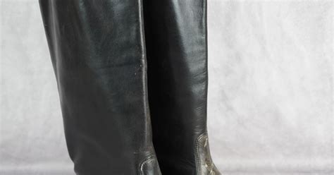 Black Wehrmacht Officer Boots