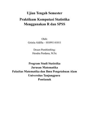 Tugas Akhir Metstat Pengenalan Minitab 14 Input Data DanTabel