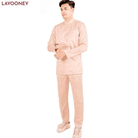 Jual Original Layooney Baju Teluk Belanga Pria Melayu Kurung Setelan