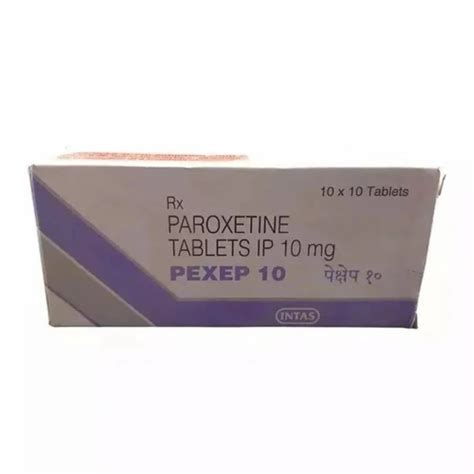 Paroxetine Pexep Mg Tablet At Rs Box Paxil In Nagpur Id