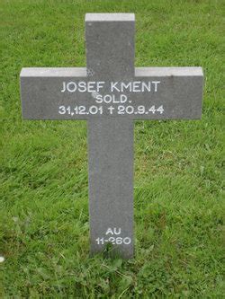 Josef Kment 1901 1944 Find A Grave Gedenkplek