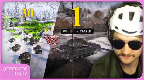 Armia NAJGORSZYCH polskich czołgów vs JEDEN PRO World of Tanks YouTube