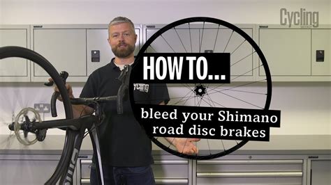 How To Bleed Your Shimano Road Disc Brakes Cycling Weekly Youtube