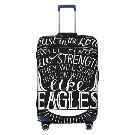 trust  lord powerful quotes travel luggage cover suitcase protector