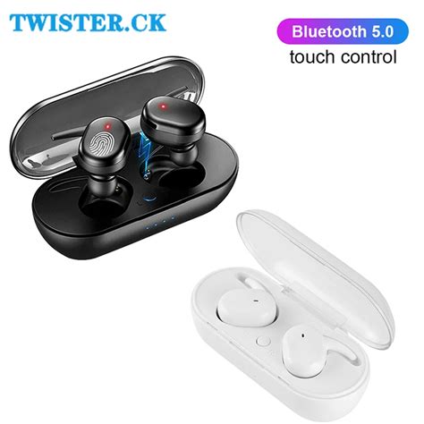 Couteurs Bluetooth Sans Fil Y Tws Couteurs Commande Tactile Couteurs