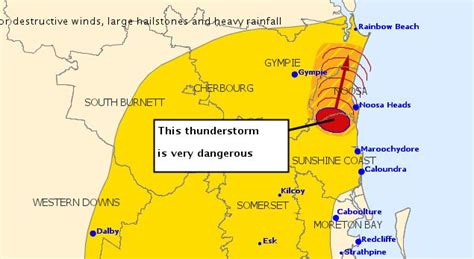 Supercell Alert Hail Hammers Noosa Hinterland Homes The Courier Mail