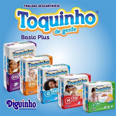 Fralda Descart Vel Toquinho Basic Plus Jumbo G Unidades