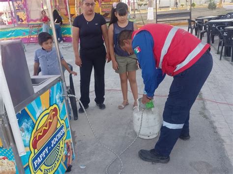 Para Evitar Contingencias Protecci N Civil Supervisa Stand De La Feria