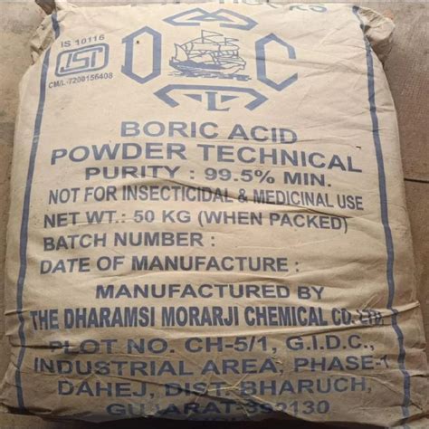 Boric Acid Powder 10043 35 3 Packaging Size 50 Kg At ₹ 140 Kg In Pune