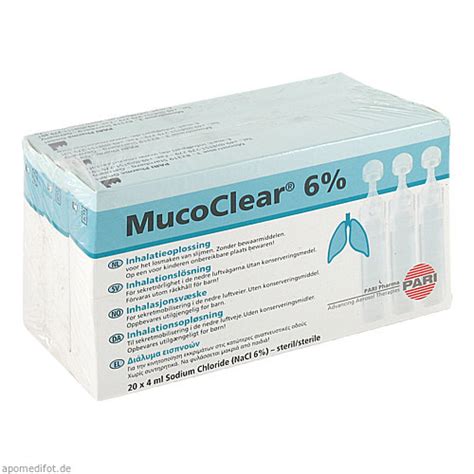 MucoClear 6 NaCl Inhalationslösung 60x4 ml 35 61