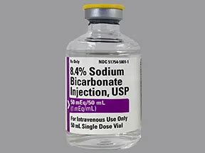 (sodium bicarbonate (Antidote)) dosing, indications, interactions ...