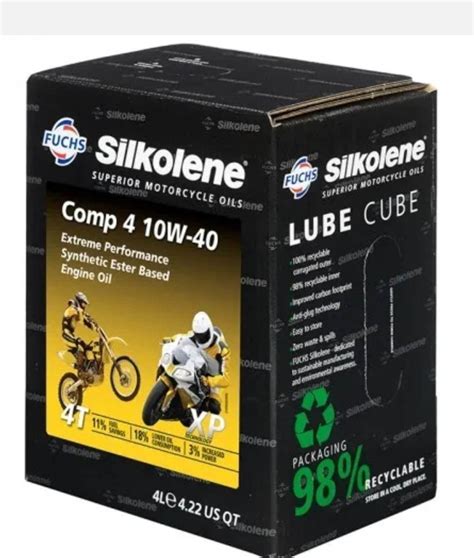 Silkolene Comp Xp Sae W Synthetic Engine Oil L Lube Cube