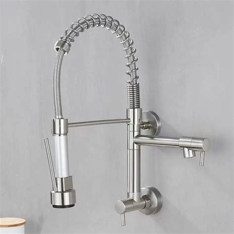 Torneira Cozinha Gourmet Parede - Torneira Cozinha Gourmet Monocomando De Parede | Shopee Brasil
