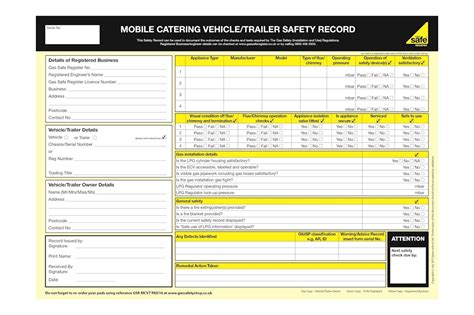 Festival Event Lpg Safety Certificate Mobile Cp44 Lpg Catering Gas