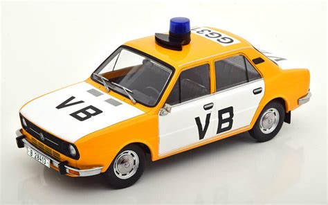 Policja Skoda 105l Czechoslovakia Police Vb 1976 118 Triple9 T9 1800274