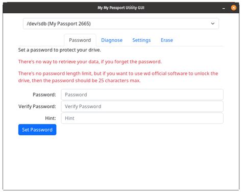 Github Maboroshinokiseki My My Passport Utility An Unofficial Wd My Passport Utility For Both